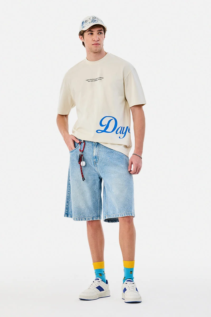 سنيتش Days Break Oversized T-Shirt